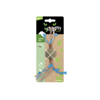 CHARMY Catnip Toy - TREE BRANCH Blue - Black Dog Panamá 