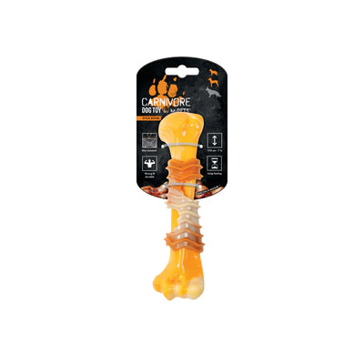 MPets Carnivore Dog Toy Meaty Bone Sabor Tocino – M