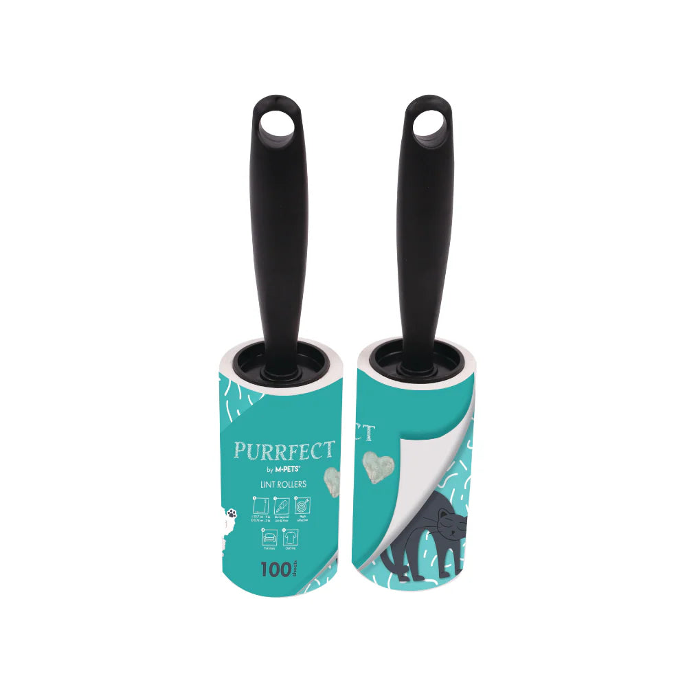 Purrfect Lint Rollers Green 100 Sheets - Black Dog Panamá 