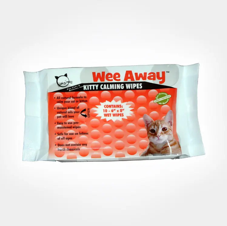 WEE AWAY KITTY CALMING WIPES - Black Dog Panamá 