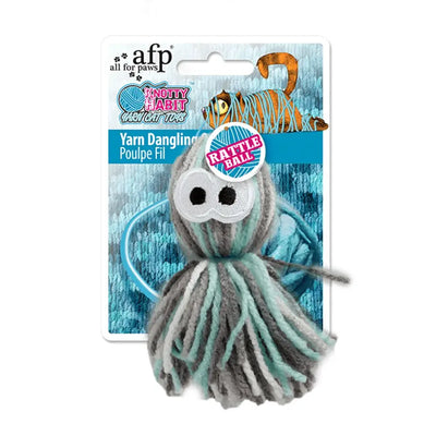 Knotty Habit - Yarn Dangling Octopus - Black Dog Panamá 