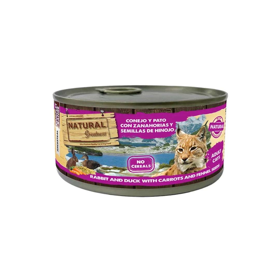 NGC CONEJO Y PATO CON ZANAHORIAS Y SEMILLAS DE HINOJO 185G (LIGHT) Black Dog Panamá 