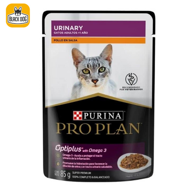 PP CAT URINARY OPTIPLUS 24X85G - Black Dog Panamá 