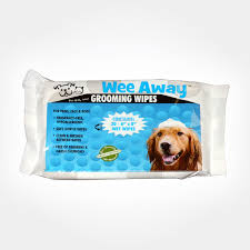 HYPOALLERGENIC WEE AWAY GROOMING WIPES TRAVEL - Black Dog Panamá 
