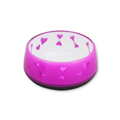 AFP DOG LOVE BOWL PINK LARGE - Black Dog Panamá 