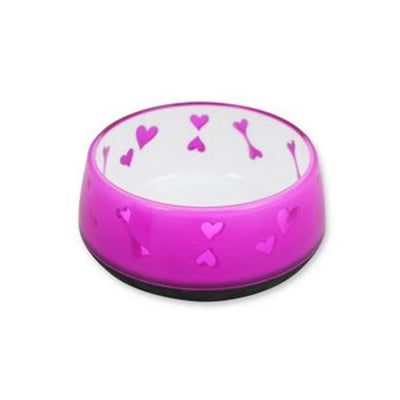 AFP DOG LOVE BOWL PINK LARGE - Black Dog Panamá 