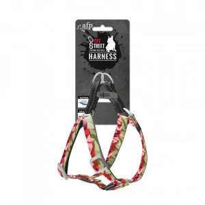 DOG  STEP-IN HARNESS - CAMOUFLAGE M - Black Dog Panamá 