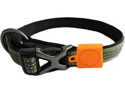 DOG COLLAR - OLIVE GREEN-S - Black Dog Panamá 