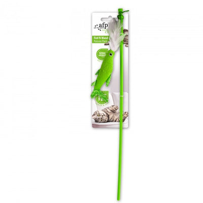 AFP CAT TOY FISH 'N WAND - Black Dog Panamá 