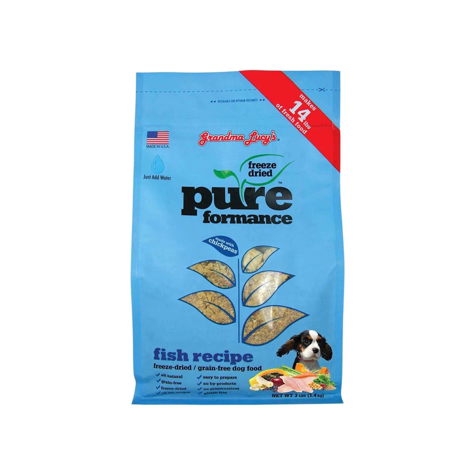 PUREFORMANCE FISH Dog Food – 3lb - Black Dog Panamá 