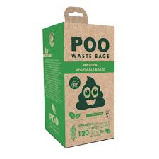 POO Dog Waste Bags (120 bags) - Mint Scented - Black Dog Panamá 