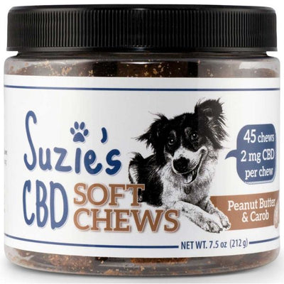 SUZIE´S CBDSOFT PEANUT BUTTER & CAROB - Black Dog Panamá 