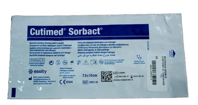 CUTIMED SORBACT GEL 7.5CM X 15CM - Black Dog Panamá 