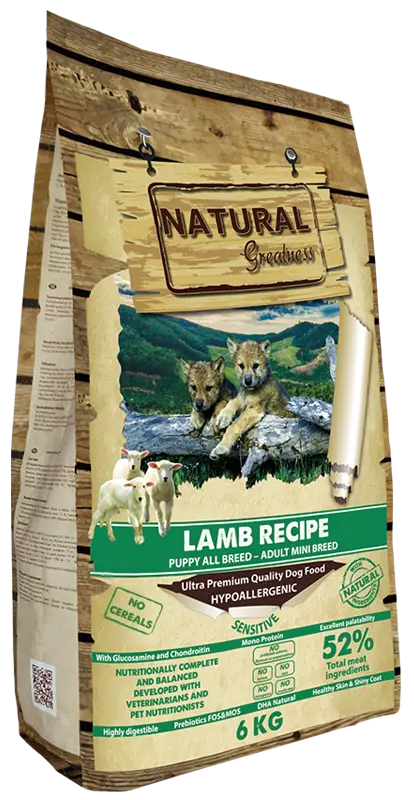 NG LAMB RECIPE SENSITIVE STARTER-PUPPY & ADULT MINI 6 KG