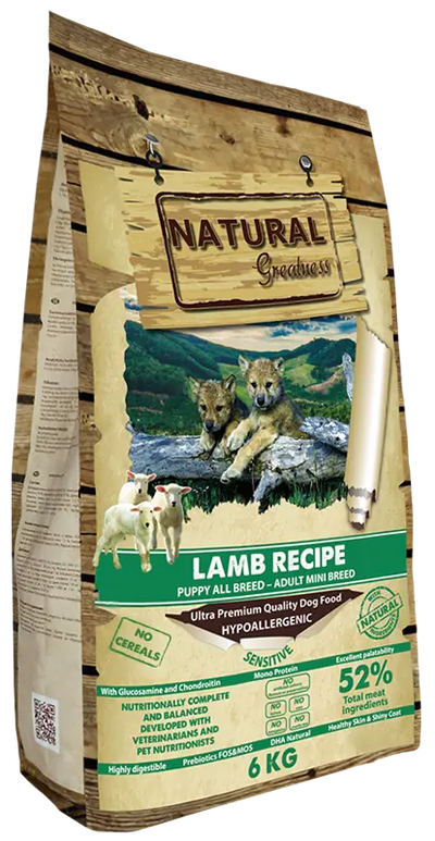 NG LAMB RECIPE SENSITIVE STARTER-PUPPY & ADULT MINI 6 KG