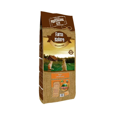 FN POLLO CON ARROZ FARM NATURE 18 KG - Black Dog Panamá 