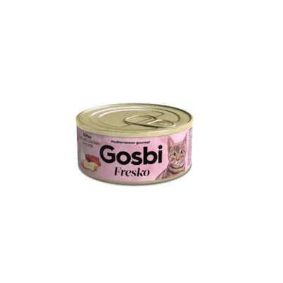 GOSBI FRESKO CAT TUNA, CHICKEN & MILK KITTEN 70G - Black Dog Panamá 