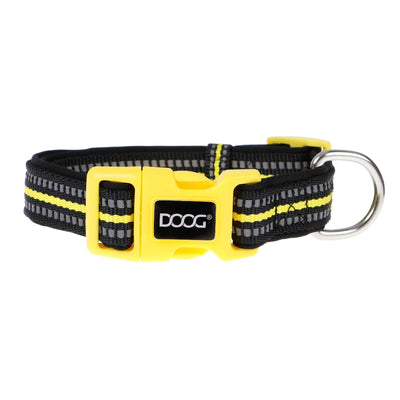 DOOG Neoprene Dog Leash BOLT (Neon) - Large