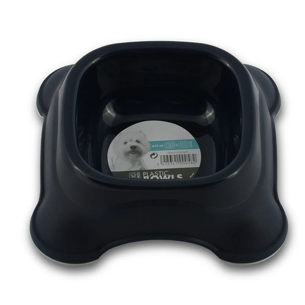 PLASTIC SINGLE BOWL - 475 ml - Black Dog Panamá 