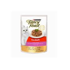FANCY FEAST GOULASH TUNA POUCHS 85 GRAMOS - Black Dog Panamá 