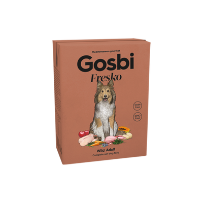 GOSBI FRESKO DOG WILD ADULT 375G - Black Dog Panamá 