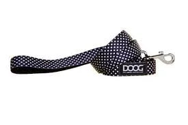 DOOG LEAD BLACK W/WHITE DOTS L - Black Dog Panamá 