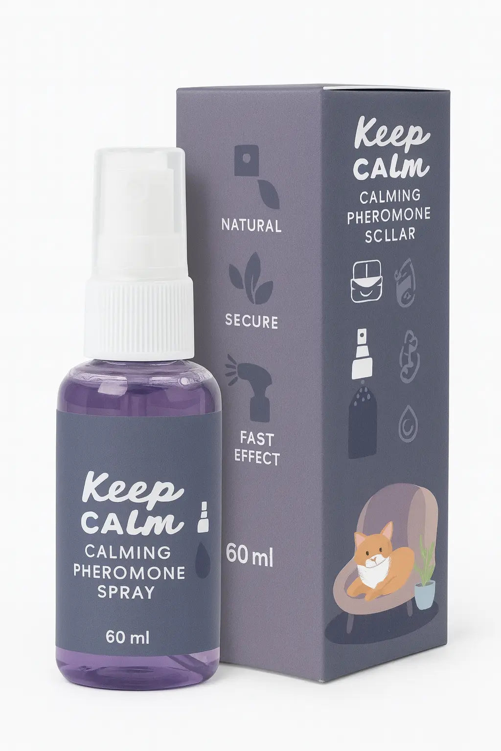 KEEP CALM - Calming Pheromone spray for cats 60ml