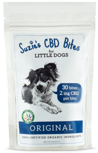 SUZIE´S CBD BITES ORIGINAL SMALL DOG 6OZ - Black Dog Panamá 