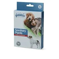 13031 PAWISE SANITARY PANTS S SIZE 1 - Black Dog Panamá 