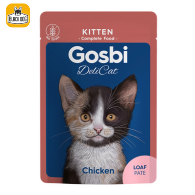 GOSBI DELICAT KITTEN CHICKEN LOAF 70 g. - Black Dog Panamá 