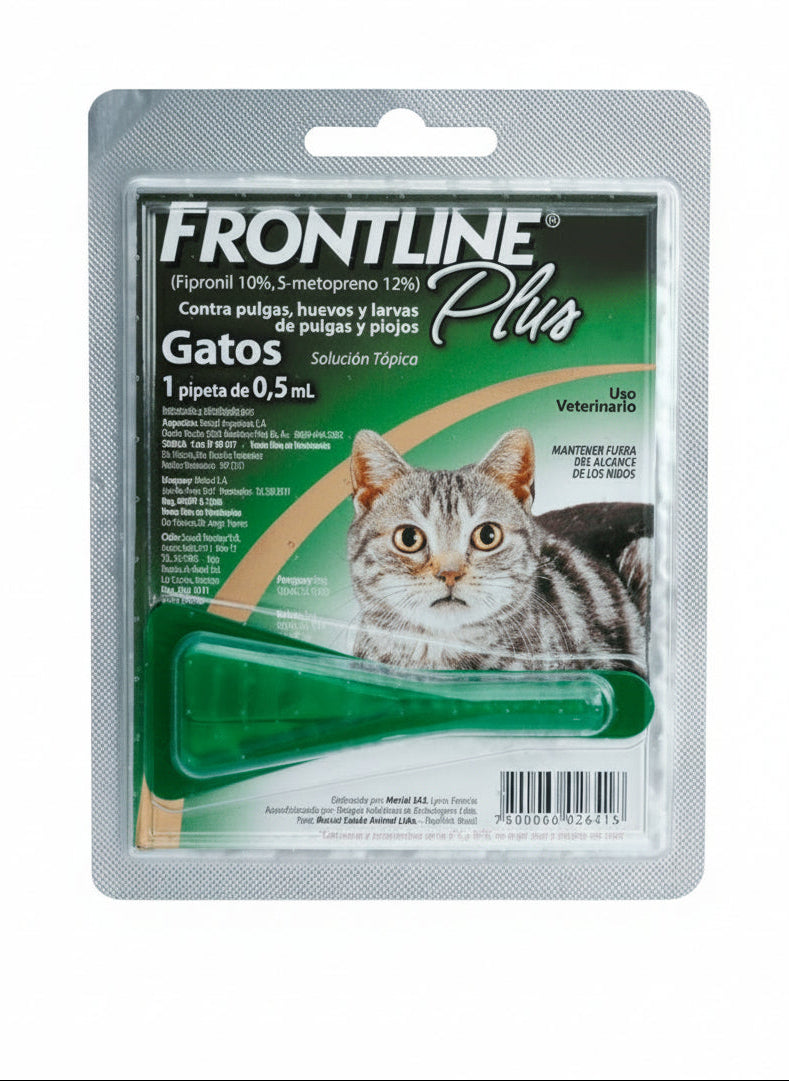 Frontline Plus Pipeta Antiparasitaria Gatos