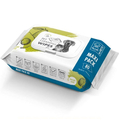 Pet Cleaning Wipes Avocado
20 x 15 cm - 80 pcs - Black Dog Panamá 