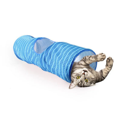 Modern Cat Tunnel - Blue - Black Dog Panamá 