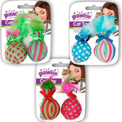 Ball & Feather Cat Toy - Black Dog Panamá 