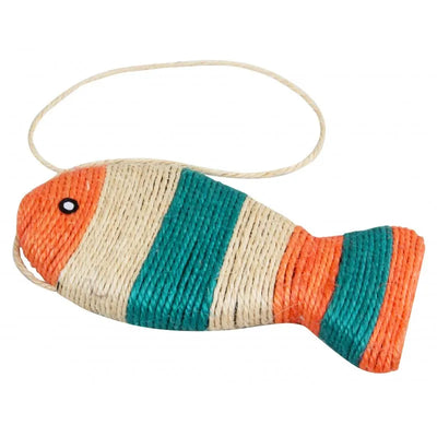 Cat Sisal Scratcher -Fish - Black Dog Panamá 