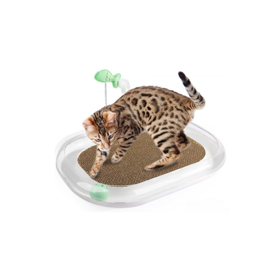 Lifestyle4Pets - Cat Runway Scratcher - Black Dog Panamá 