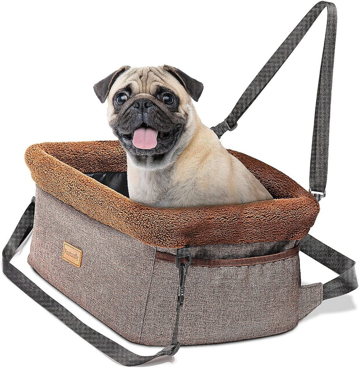 Deluxe Dog Booster Seat 40X33 X22.5CM - Black Dog Panamá 