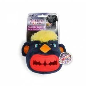 AFP DOG TREAT TOY MONKEY - Black Dog Panamá 