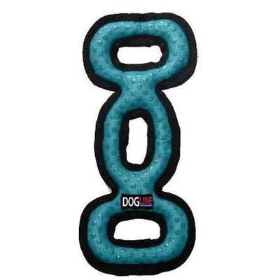 DOGLINE GRIP N BITE TUGGER TEAL - Black Dog Panamá 