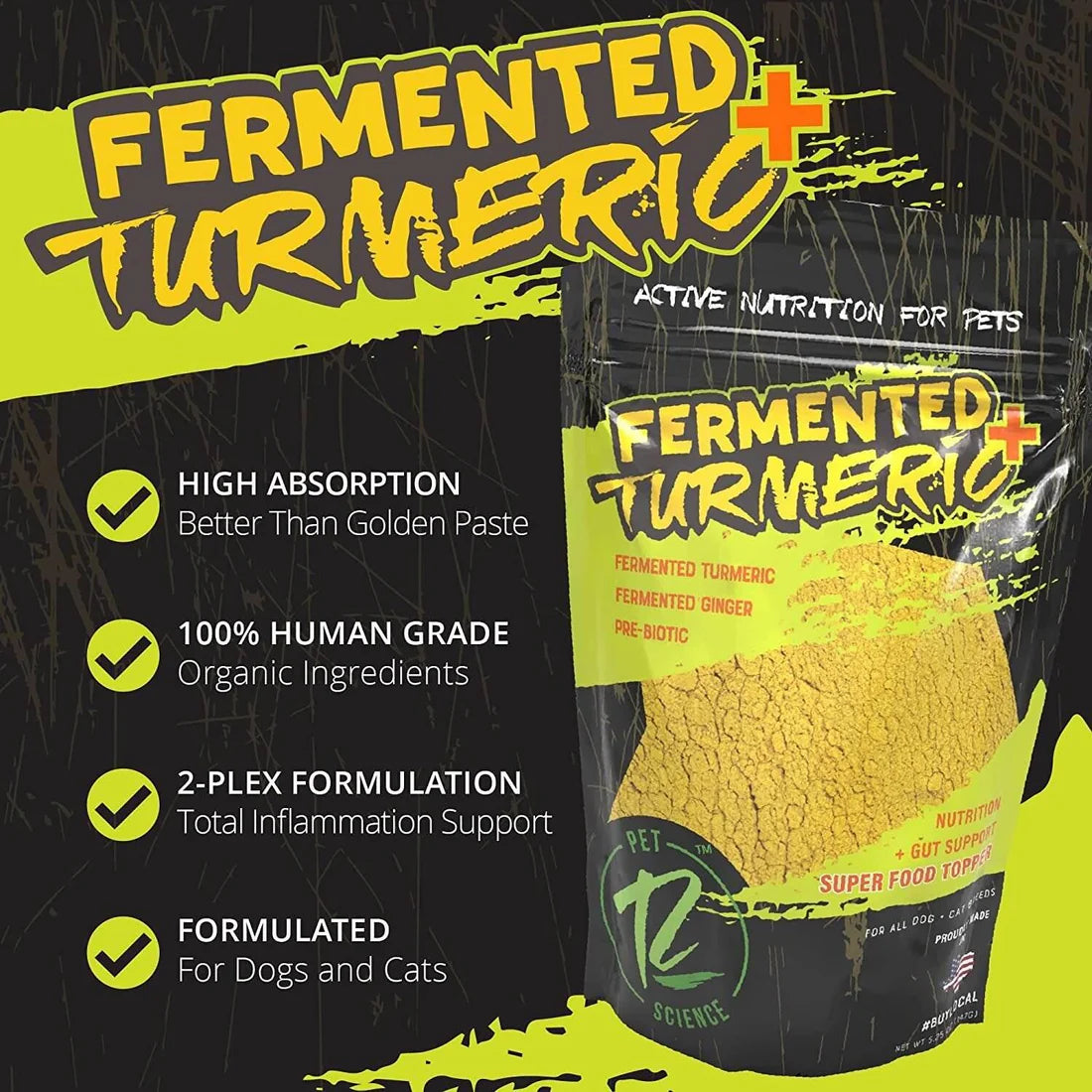 Rogue Fermented Turmeric Suplemento Cúrcuma