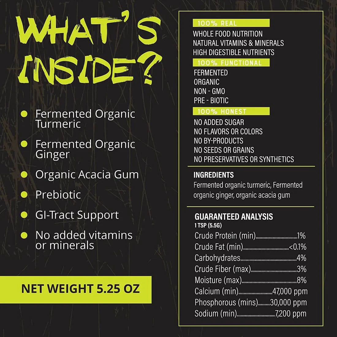 Rogue Fermented Turmeric Suplemento Cúrcuma