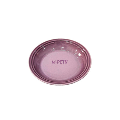 PETJOY Flatty Ceramic Bowl - Purple  500ml - Black Dog Panamá 