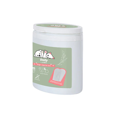 MPets Daily Finger Wipes Oídos Doble Cara – 50 pcs