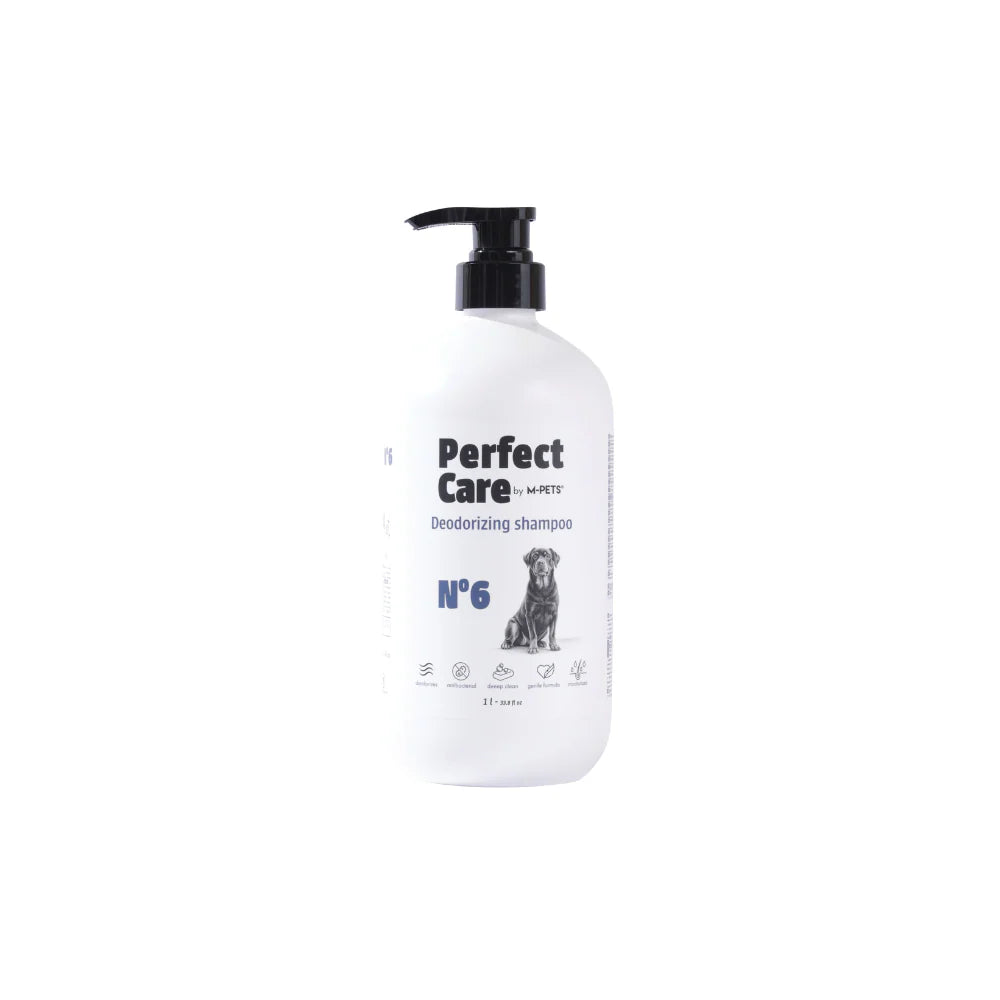 PERFECT CARE  No.6 - Deodorizing Dog Shampoo 1L - Black Dog Panamá 