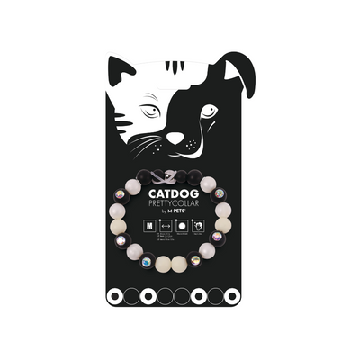 MPets CATDOG Collar Luminoso Negro – M