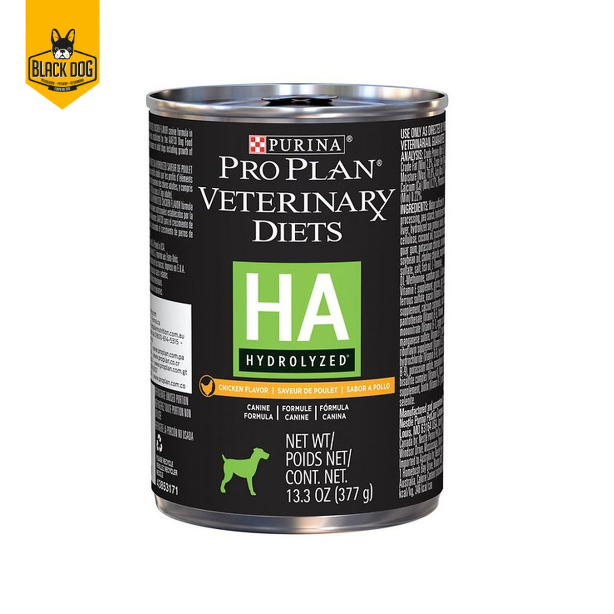 PRO PLAN | Veterinary Diet | HA Hydrolized | Canine | Lata 13,3 Oz