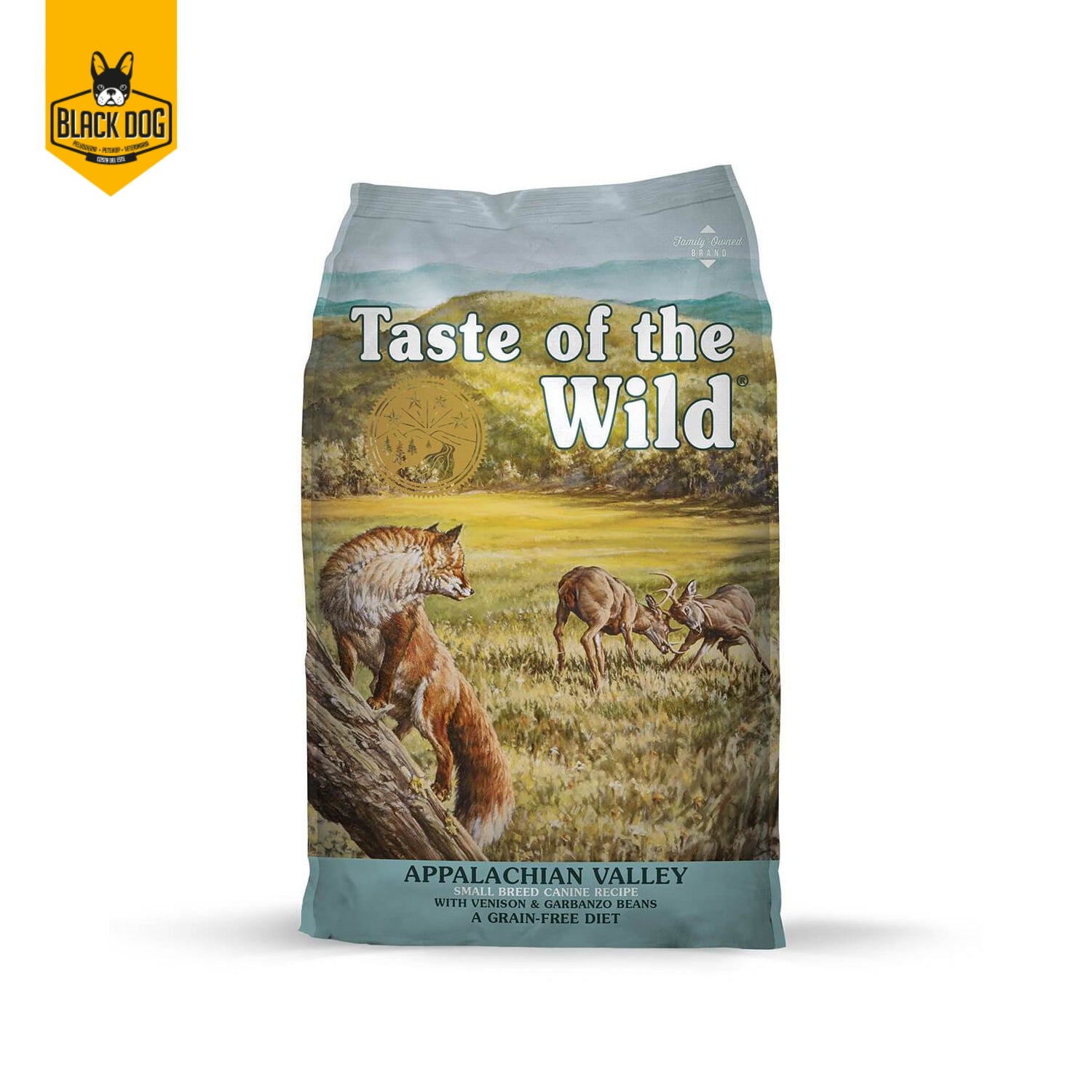 TASTE OF THE WILD | Appalachian Valley Small Breed | Venison and Garbanzo Beans | 2KG - BlackDogPanama