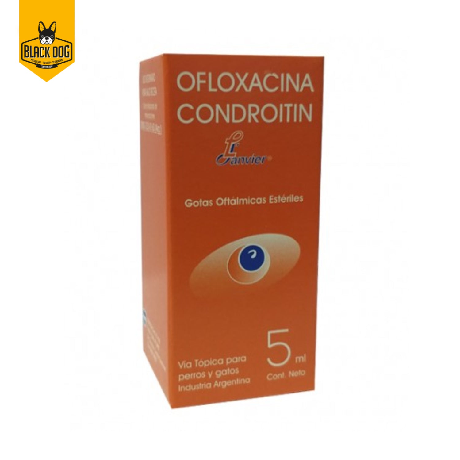 OFLOXACINA CONDROITIN | Gotas Oftalmicas | 5 ml - BlackDogPanama