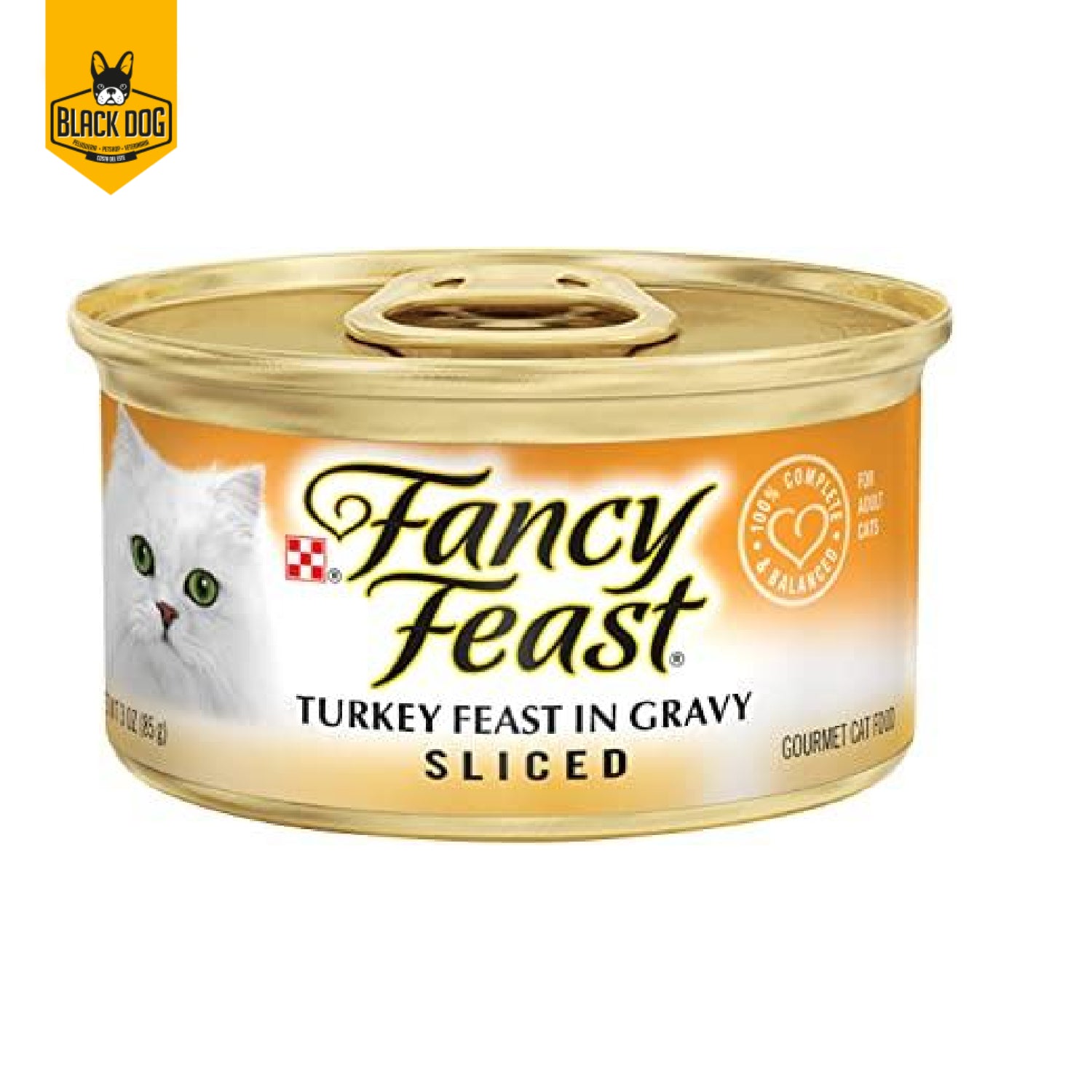 FANCY FEAST | Sliced | Turkey in Gravy | 3Oz - BlackDogPanama