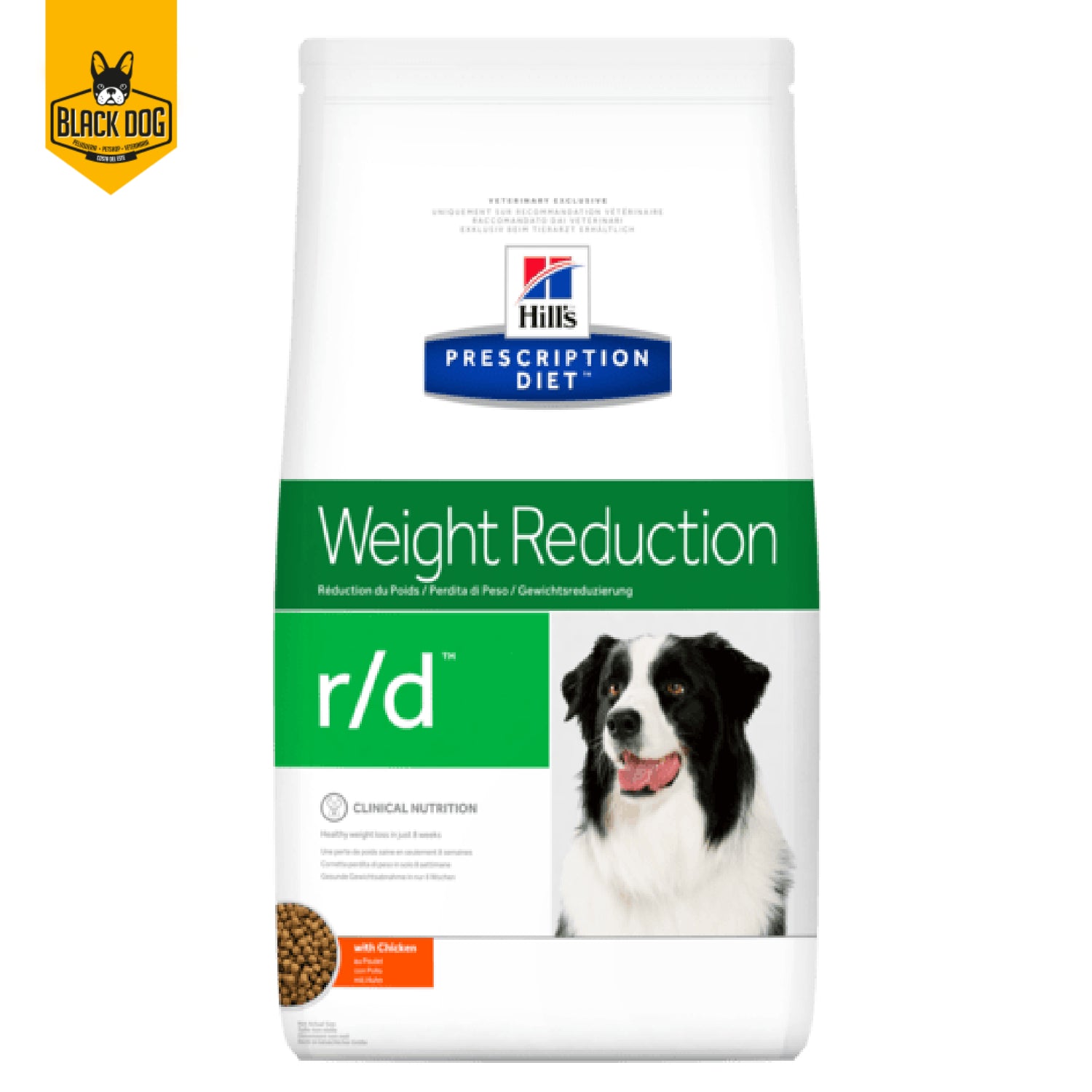 HILL´S | Prescription Diet | R/D Canine Weight Reduction | 8.5Lb | 17.5Lb | 13Oz - BlackDogPanama